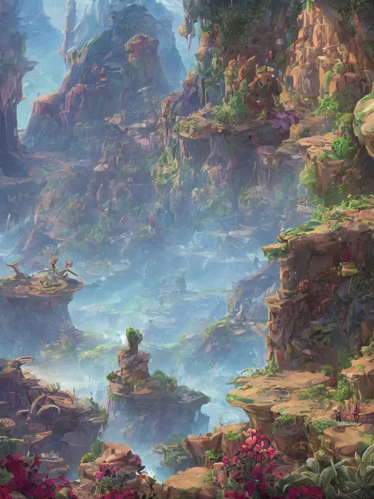 Image similar to listening to music by disney concept artists, blunt borders, rule of thirds