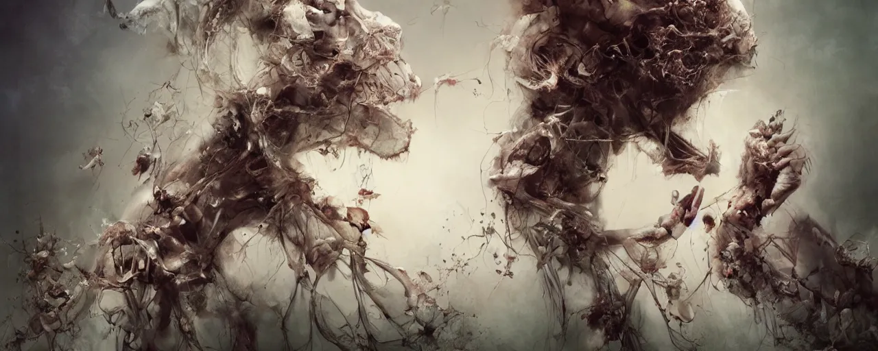 Image similar to The end of an organism, by ryohei hase