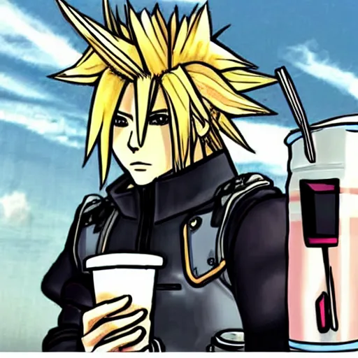 Cloud Strife Crisis Core Final Fantasy VII Final Fantasy VII Remake PNG  Clipart Action Anime Character