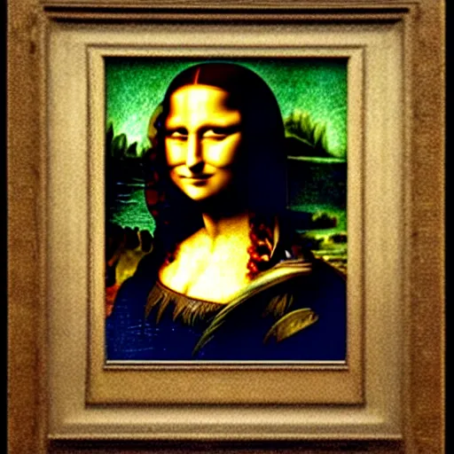 Image similar to Mona lisa black