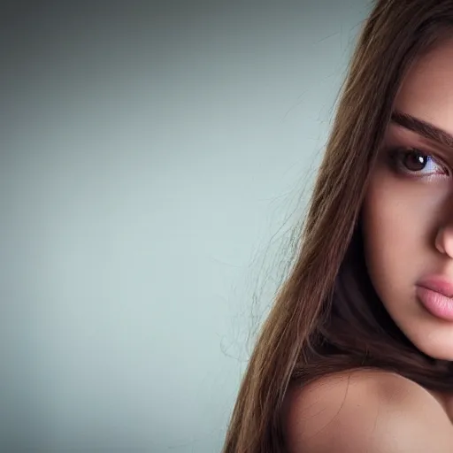 Image similar to ultra realistic photoshoot of a spanish girl with beautiful eyes