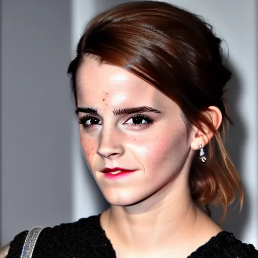 Image similar to emma watson looks like a pickle!!!!!, highly detailed, cinematic, extremely high quality, hd, 4 k, 8 k, professional photographer, 4 0 mp, lifelike, top - rated, award winning, realistic, detailed lighting, detailed shadows, sharp, no blur, edited, corrected, trending