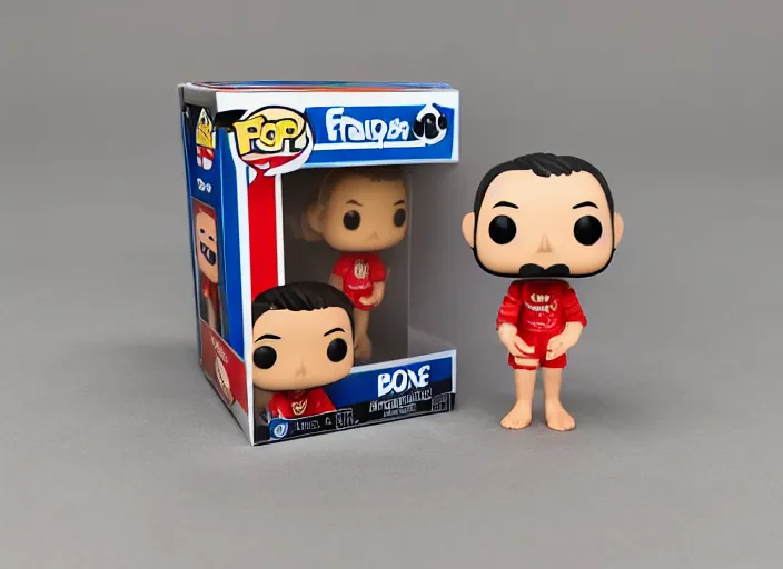 Image similar to !dream product still of faeces funko pop with box, 85mm f1.8