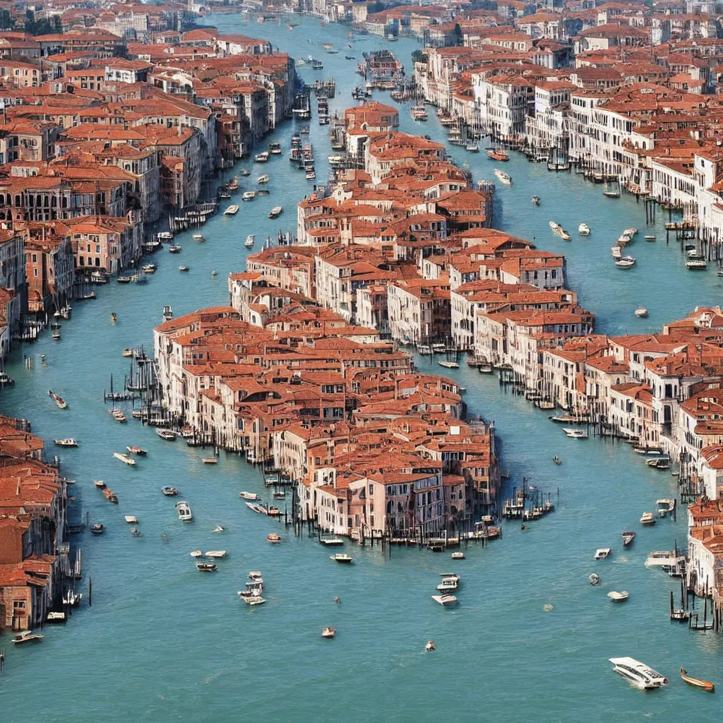 Image similar to venice zalem city