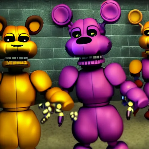 Image similar to fnaf animatronic dancing