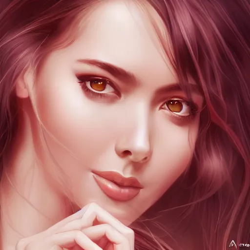 Image similar to photo of young woman by artgerm