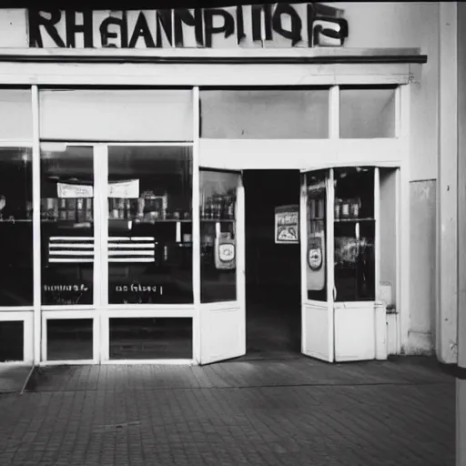 Image similar to photograph of empty retail store