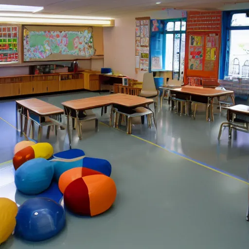 Image similar to a school reception, 4 k