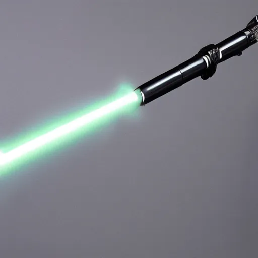 Prompt: a lightsaber katana