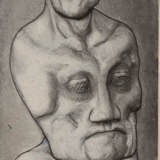 Image similar to a liquified man, highly detailed