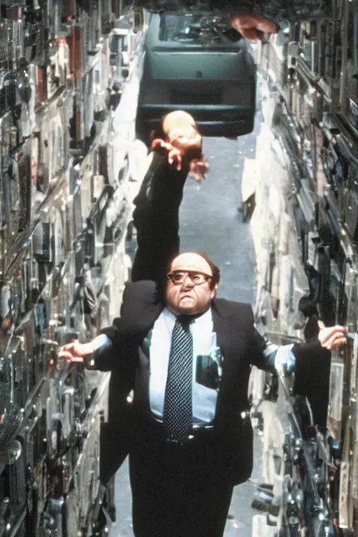 Image similar to Danny DeVito in Matrix ,