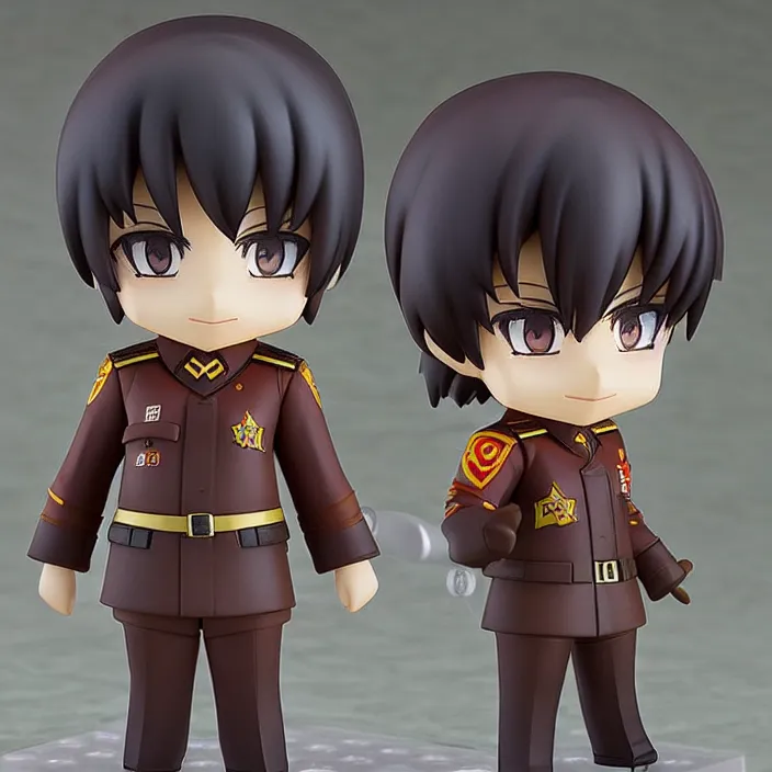 Image similar to An anime Nendoroid of Josaf Stalin, figurine, detailed product photo