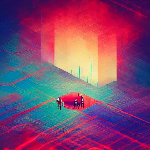 Prompt: detailed illustration of a mathematical graph by alena aenami and annato finnstark