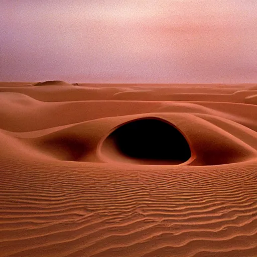 Image similar to colour aesthetic highly detailed photography scene from dune ( 2 0 2 1 ) by alejandro hodorovski and denis villeneuve and gregory crewdson style with ultra hyperrealistic very highly detailed faces. with many details by andrei tarkovsky and caravaggio in sci - fi style. volumetric natural light hyperrealism photo on kodak portra 4 0 0