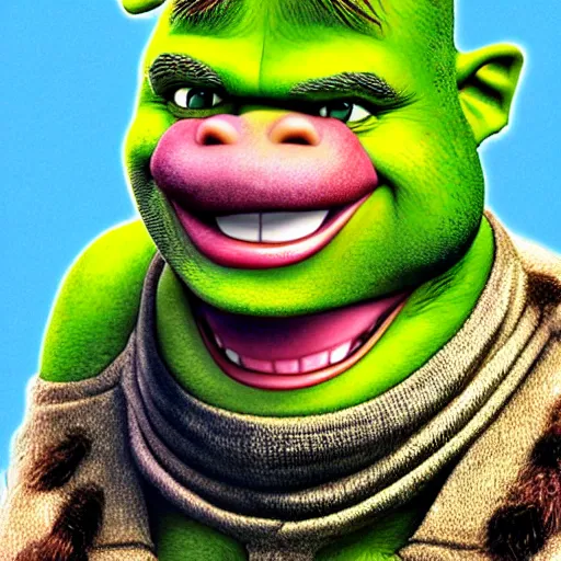 Image similar to portrait of shrek, by Akira Toriyama