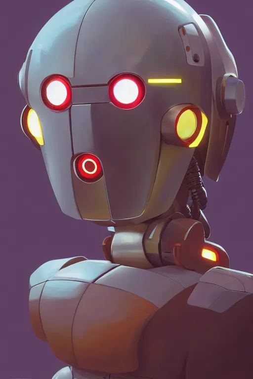 Image similar to metabots medabots medarotto medarot robot minimalist comics helmet mask neon cybereye, behance hd by jesper ejsing, by rhads, makoto shinkai and lois van baarle, ilya kuvshinov, rossdraws global illumination ray tracing hdr radiating a glowing aura