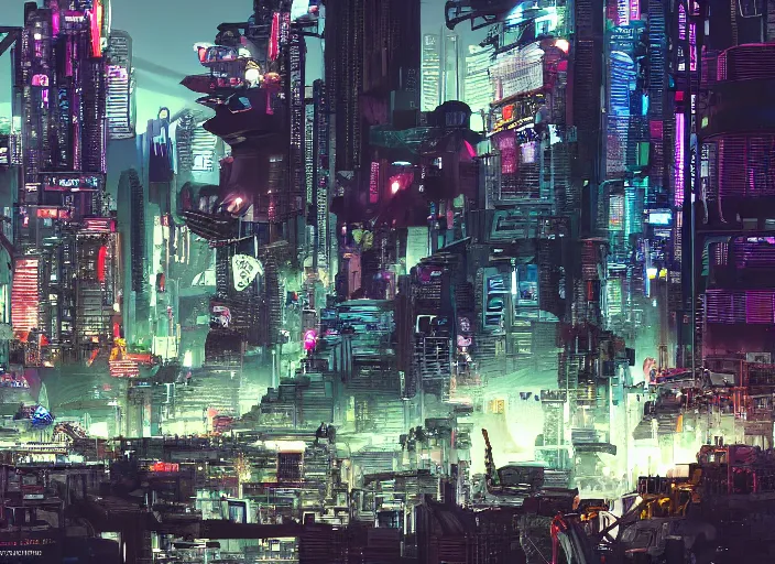 Image similar to cyberpunk manila cityscape by juvenal sanso, detailed, trending on artstation
