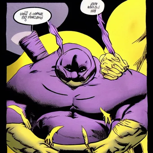 Prompt: The Maxx in the style of Simon Bisley