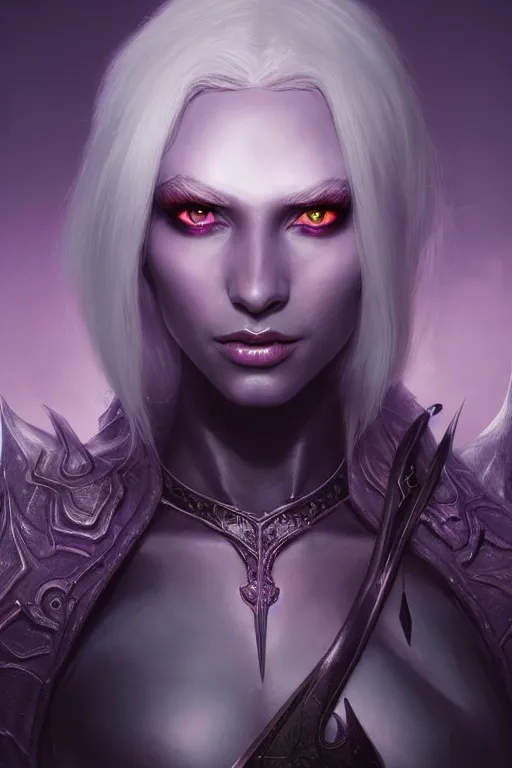 Prompt: drow princess, highly detailed, d & d, fantasy, highly detailed, digital painting, trending on artstation, concept art, sharp focus, illustration, global illumination, ray tracing, realistic shaded, art by artgerm and greg rutkowski and thomas cole and wayne barlowe