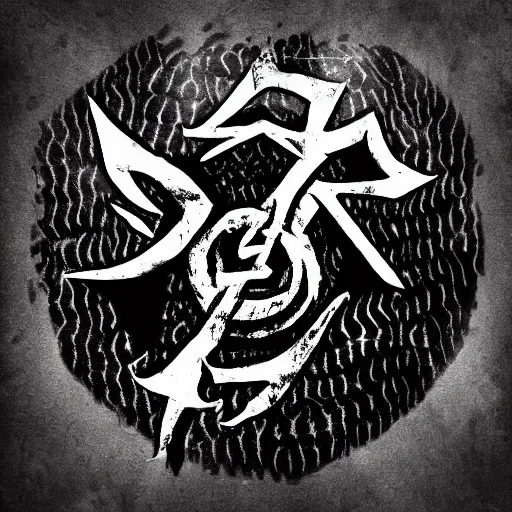 Image similar to deathcore band logo from lorna shore and angelmaker