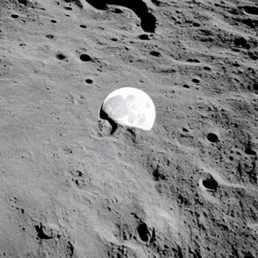 Image similar to corgi moon landing, vintage photograph by david lynch