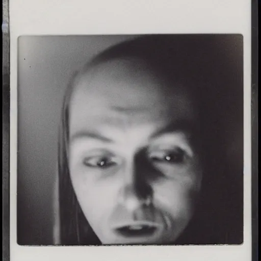 Image similar to polaroid of squid-like ithilid face shot by Tarkovsky