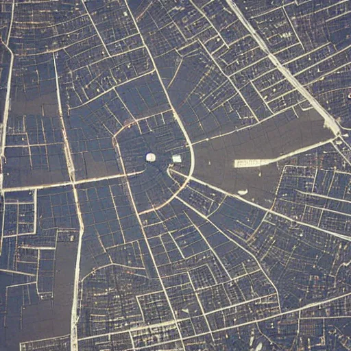 Prompt: flying, - shaped city street norilsk on moon, city, telephoto, sky