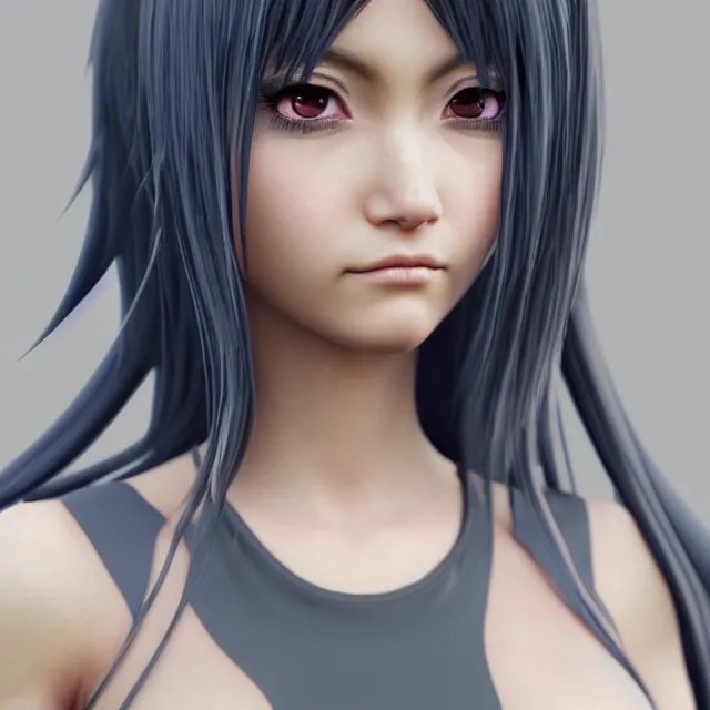 Image similar to perfectly centered close up portrait, anime goddess, candid photography, by anne stokes, highly detailed, character concept, unreal engine 5