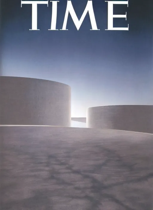 Prompt: TIME magazine cover, the coming AI singularity, by Tadao Ando, 8k