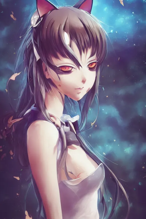 AI Art: catgirl by @Autumn Cloud