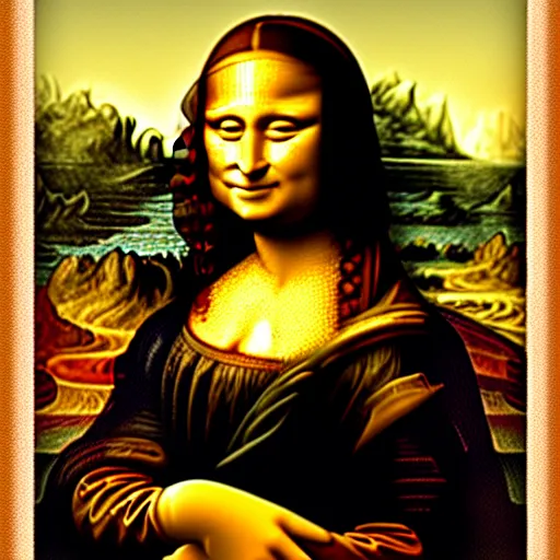 Image similar to fact mona lisa da vinci, by da vanci