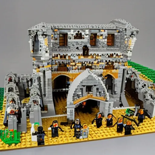 Image similar to 1 4 5 3 fall of constantinople lego set