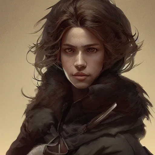 Image similar to east - european shepard, portrait, highly detailed, full body, digital painting, trending on artstation, concept art, sharp focus, illustration, art by artgerm and greg rutkowski and magali villeneuve