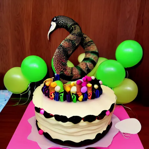 Prompt: Birthday Snek