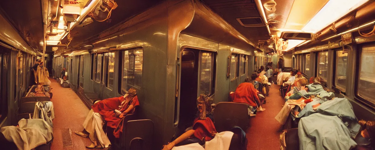 Image similar to train car covered in spaghetti, canon 5 0 mm, cinematic lighting, photography, retro, kodachrome film