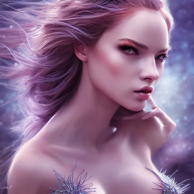 Prompt: fully body pose, beautiful adult fairy queen, highly detailed, 4 k, hdr, smooth, sharp focus, high resolution, award - winning photo, artgerm, photorealistic