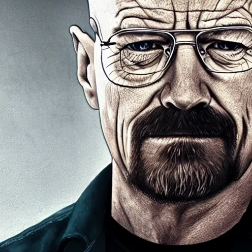 Image similar to Walter White in sons of anarchy 4K quality super realistic