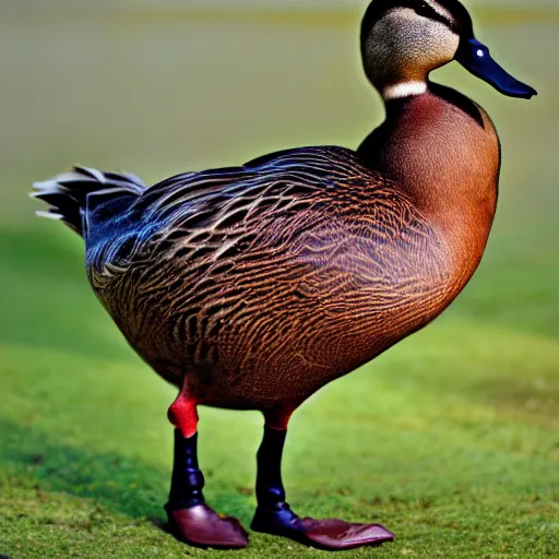 Image similar to duck with arms