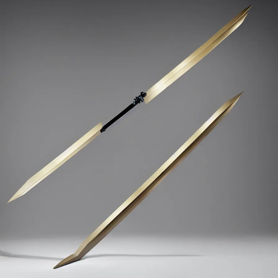 Image similar to single lazer sword ; designed by c. a. k. e., marc newsom, zaha hadid, blond ltd, layer design ; natural materials ; industrial design ; behance ; le manoosh ; pinterest ; if design award ; reddot design award