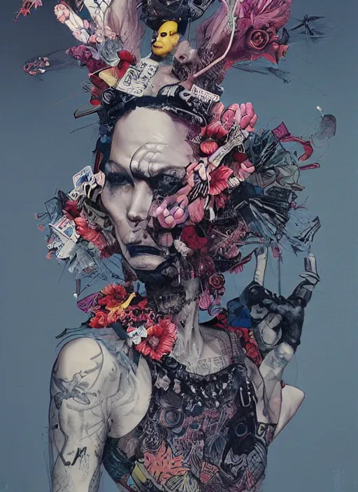 Image similar to a punk rock woman by james jean, brian despain, will murai, linn olofsdotter, sam weber, jinyoung shin, joy ang, andrey gordeev, mark verhaagen, paul davey, craig mullins, shane prigmore, ryohei hase, andrew wyeth, szukalski