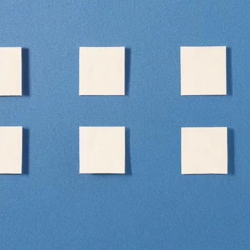 Image similar to a photo of a piece of cardboard with tic tac toe on it made of blue tape, gray background