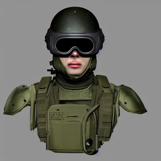 Image similar to concept art tactial helmet mounted night vision goggles military modern era variants digital high detail trending in artstation high detail smooth 4 k 8 k hd mechanical