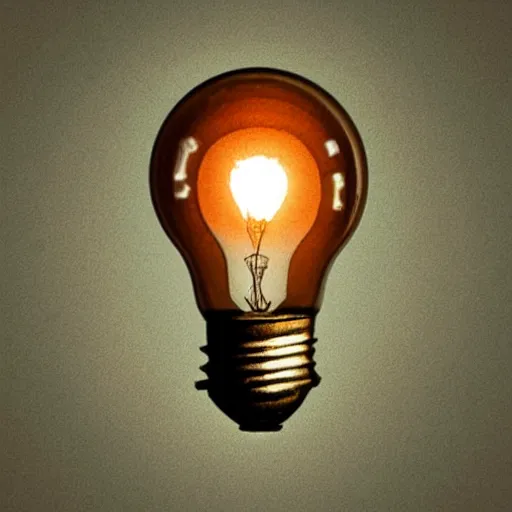 Image similar to life in a light bulb