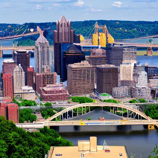 Image similar to Hd photo of the Pittsburgh skyline