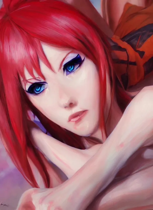 Prompt: jenna lynn meowri as asuka, incredibly detailed face, true anatomy, art by wlop