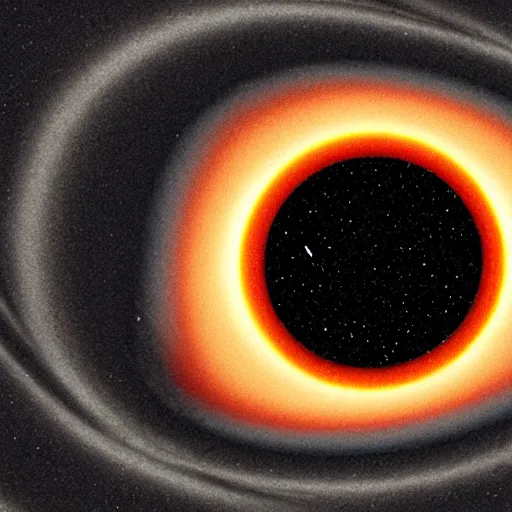 Prompt: stereogram of black hole