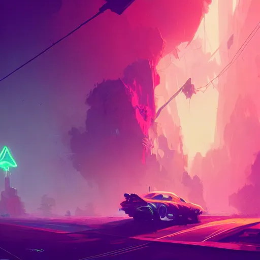 Prompt: neon techno-magic, hyperrealism, no blur, 4k resolution, ultra detailed, style of Anton Fadeev, Ismail Inceoglu, Ivan Shishkin, Greg Rutkowski, Marc Simonetti, Zac Retz