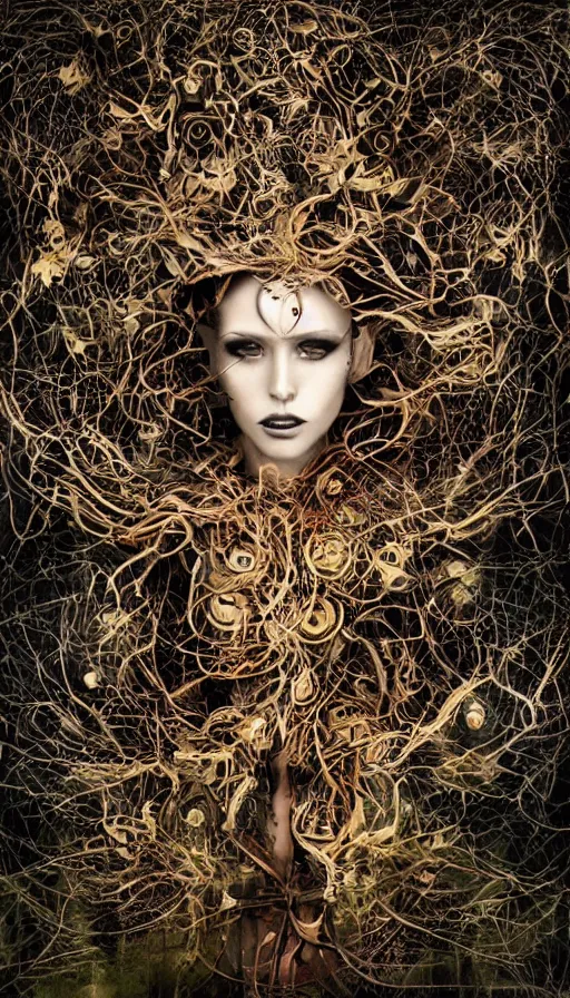 Prompt: techno artwork, by kirsty mitchell