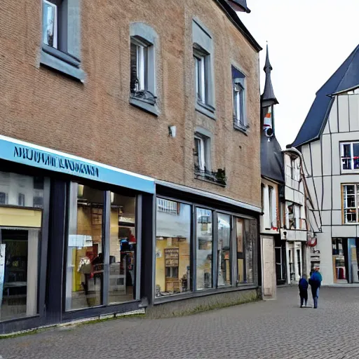 Prompt: louvain - la - neuve city, belgium