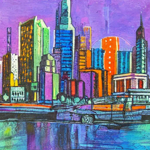 Image similar to cityscape art